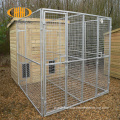 large galvanized outdoor dog kennel/metal dog run cage